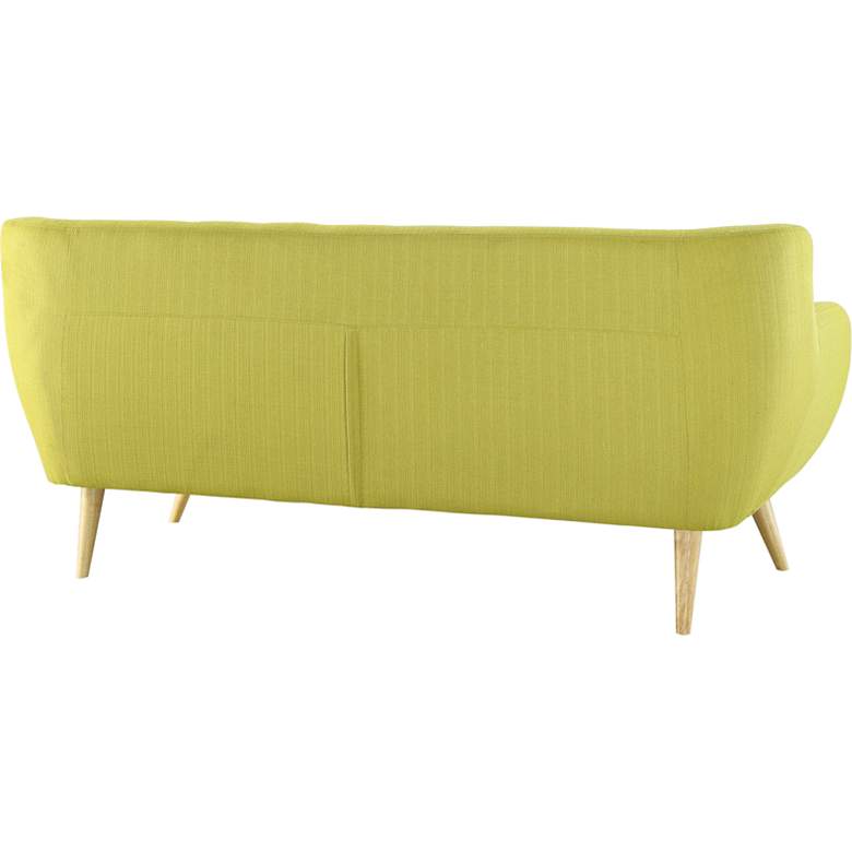 Image 4 Remark Wheatgrass Fabric 74" Wide Tufted Sofa more views