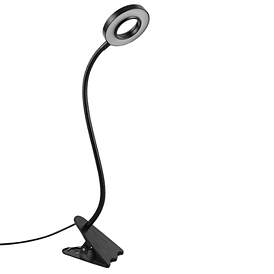 Image1 of Remote Controlled 8W Black LED Clip Light
