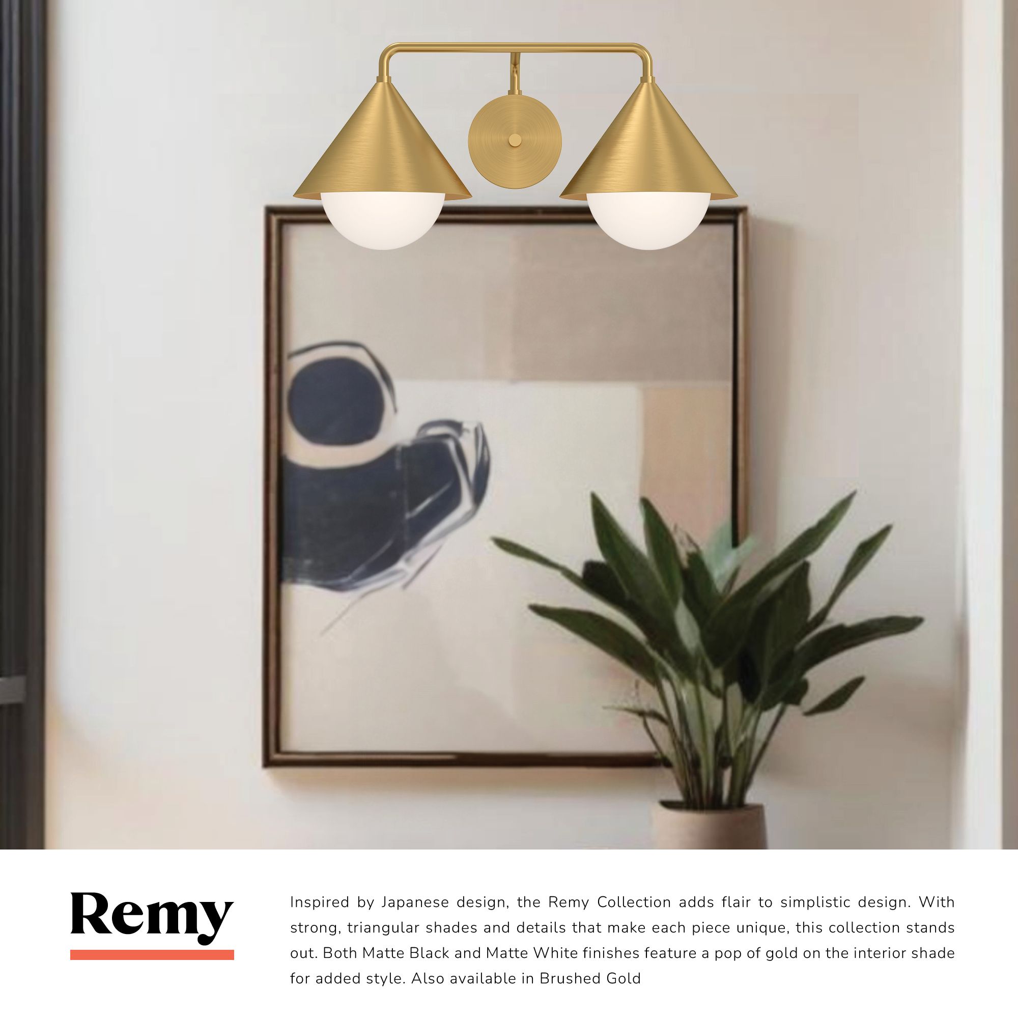 Image 3 Remy 10" High Matte Black 2-Light Wall Sconce more views