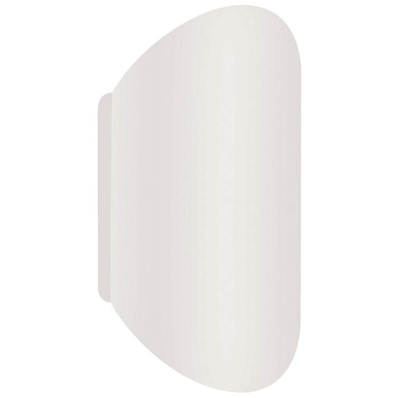 Image 1 Remy 10" High White Outdoor LED Wall Sconce