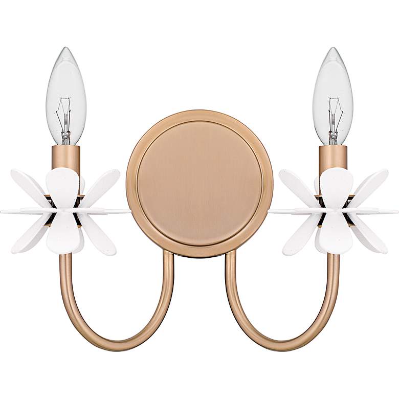 Image 2 Remy 2-Light Bronze Gold Wall Sconce more views