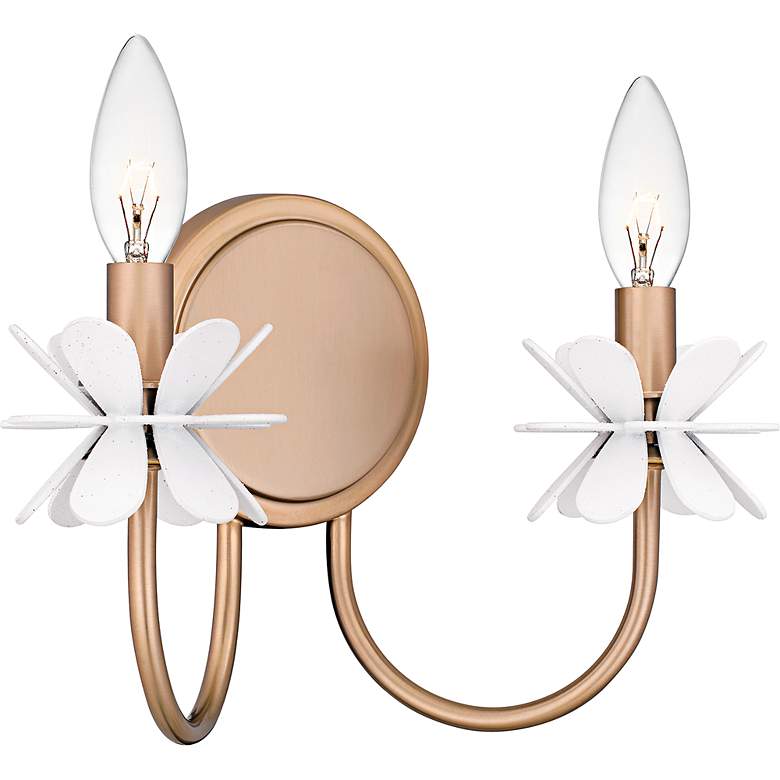 Image 3 Remy 2-Light Bronze Gold Wall Sconce more views