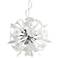 Remy 33" Wide White Glass Pendant Light