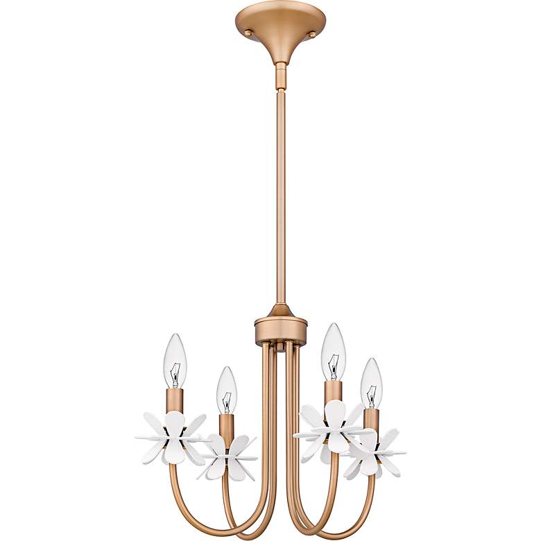 Image 2 Remy 4-Light Bronze Gold Chandelier more views