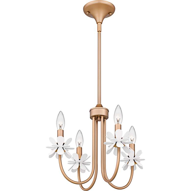 Image 4 Remy 4-Light Bronze Gold Chandelier more views