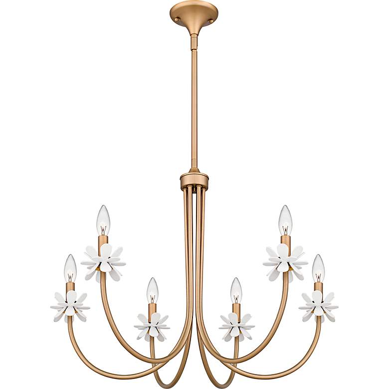 Image 4 Remy 6-Light Bronze Gold Chandelier more views