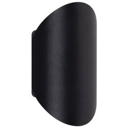 Remy 7.5&quot; High Black Outdoor LED Wall Sconce