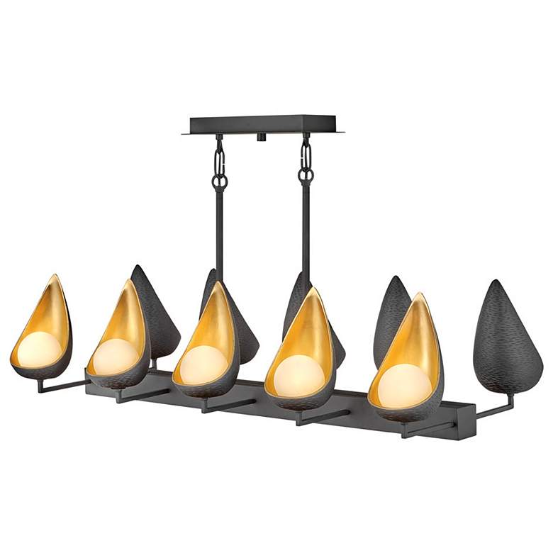Image 1 Ren 45 1/2" Wide Black Chandelier by Hinkley Lighting