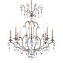 Thumbnail3 of Renaissance Nouveau 31"H x 32"W 8-Lt Crystal Chandelier in Antiqu more views