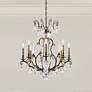Thumbnail1 of Renaissance Nouveau 31"H x 32"W 8-Lt Crystal Chandelier in Heirlo