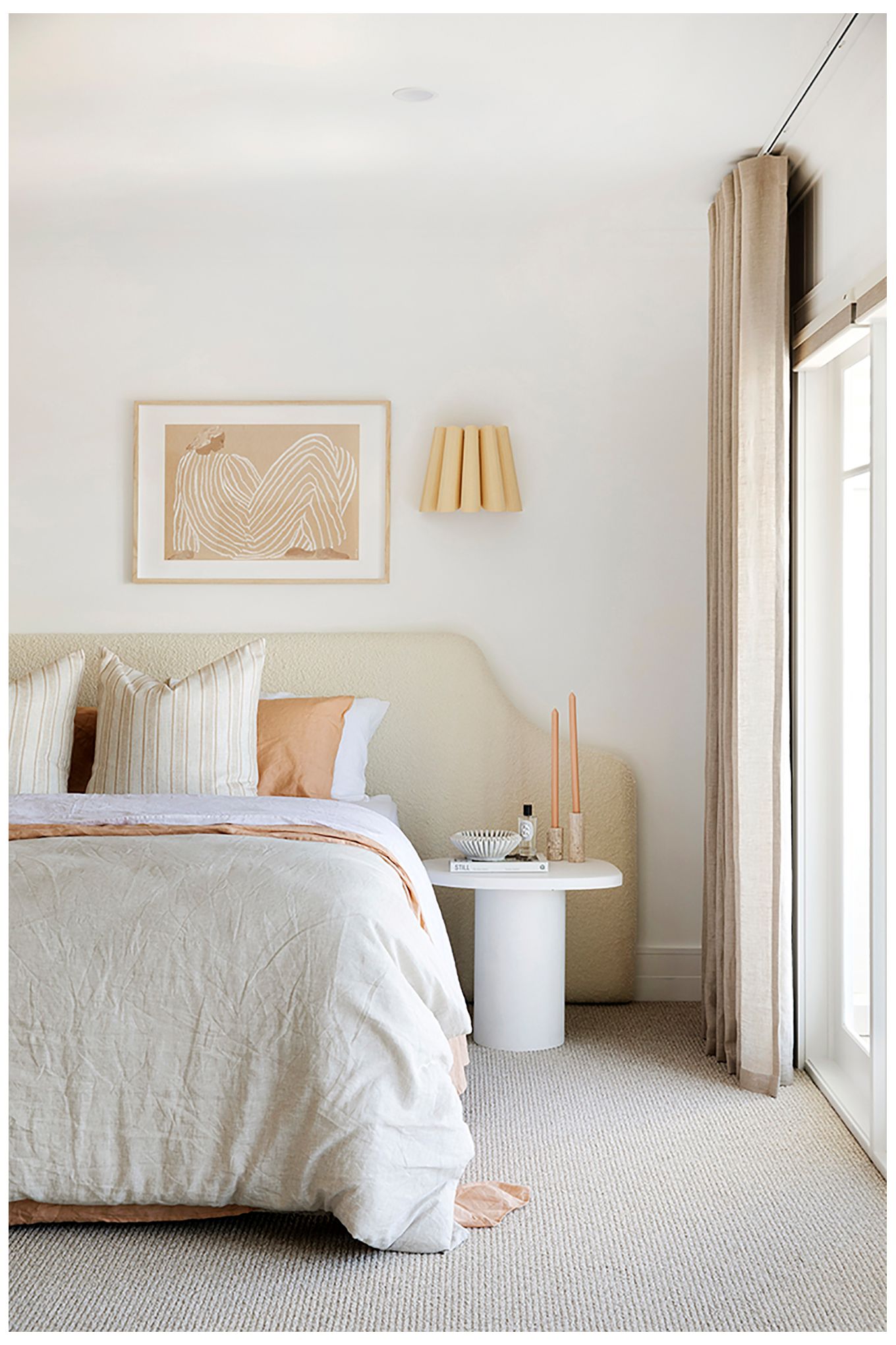 Renata 11.75" High Ash WEP Light Collection LED Wall Sconce - Made to Order