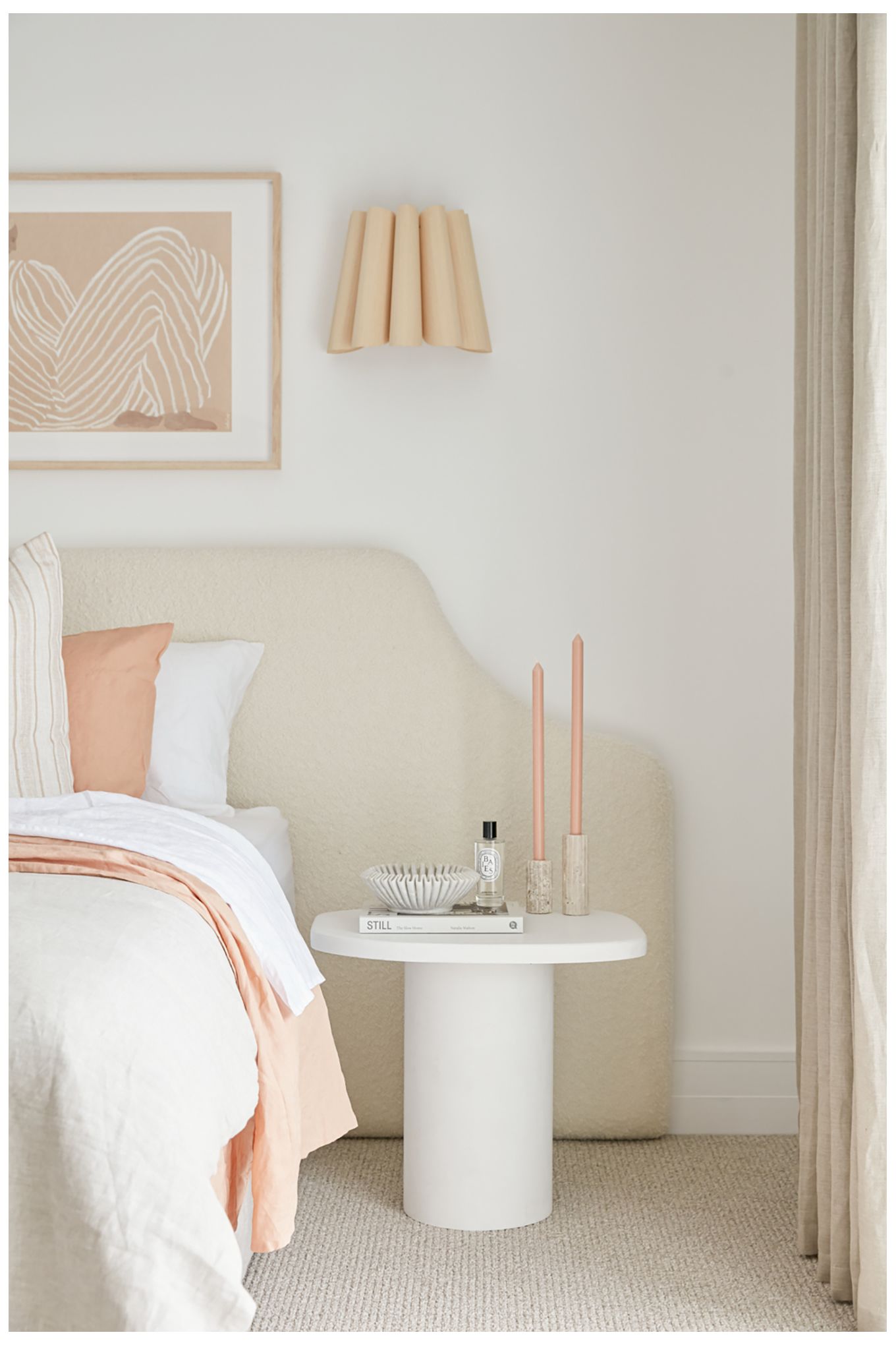 Renata 11.75" High Ash WEP Light Collection LED Wall Sconce - Made to Order