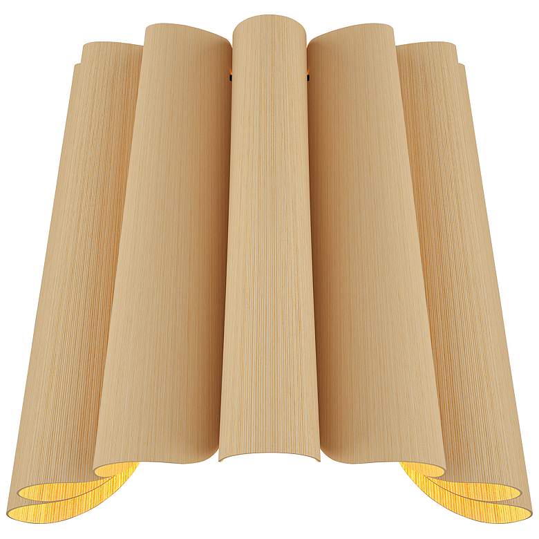 Image 1 Renata 11.75" High Ash WEP Light Collection LED Wall Sconce