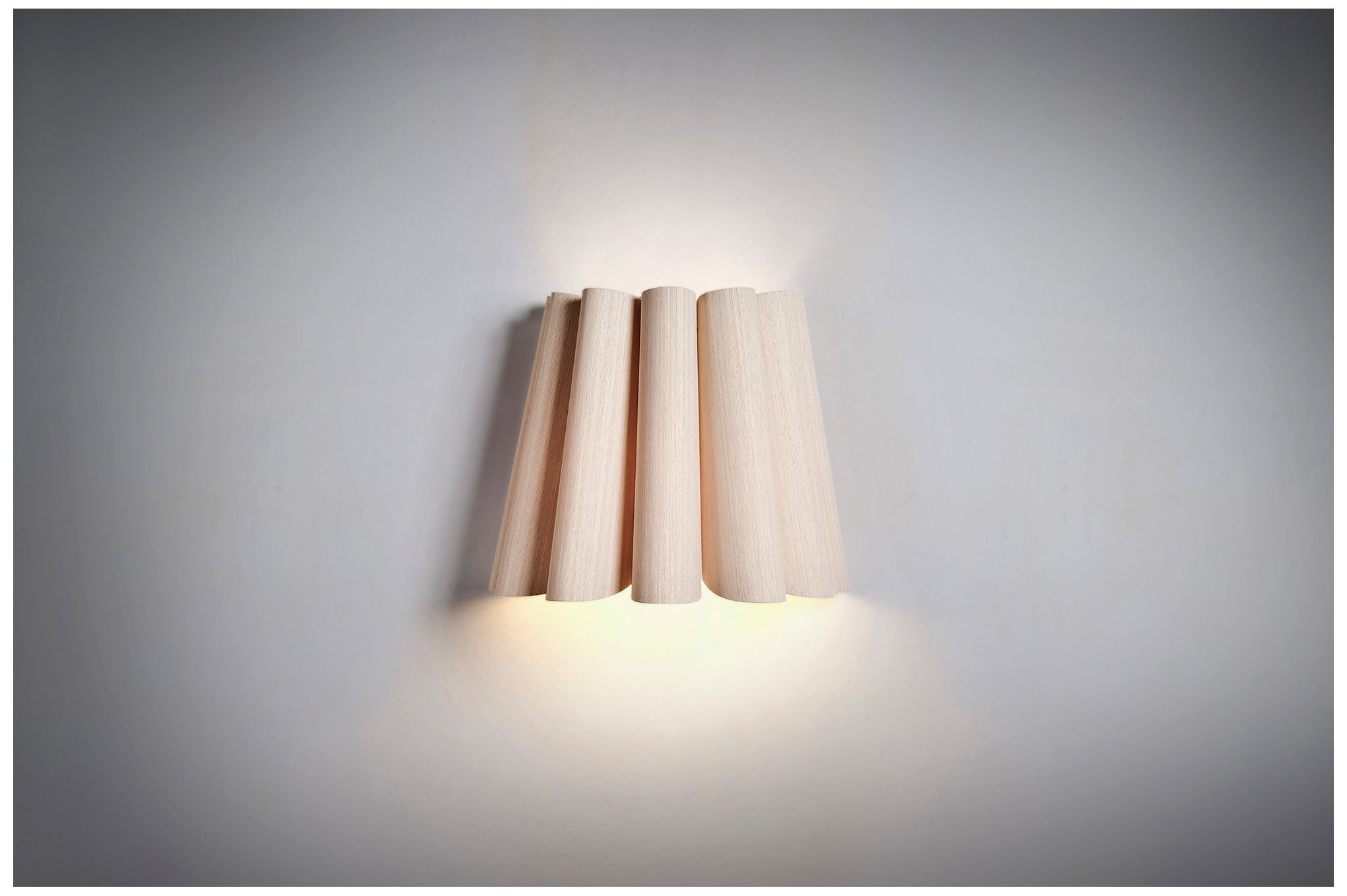 Image 3 Renata 11.75" High Ash WEP Light Collection LED Wall Sconce more views