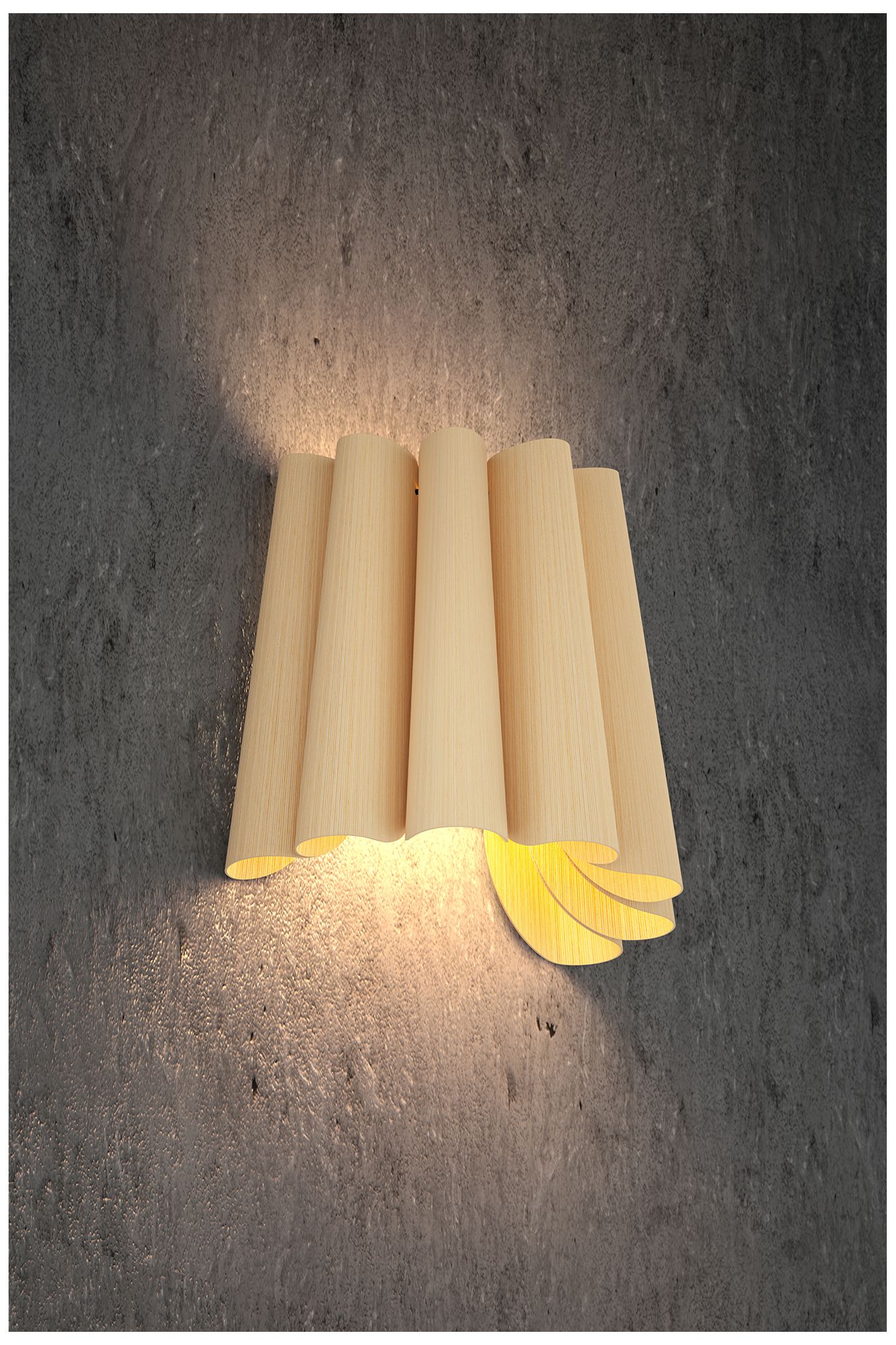 Image 4 Renata 11.75" High Ash WEP Light Collection LED Wall Sconce more views