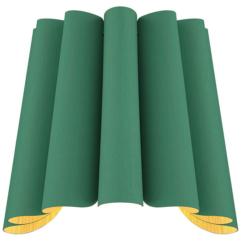 Image 1 Renata 11.75" High Light Petrol WEP Light Collection Wall Sconce