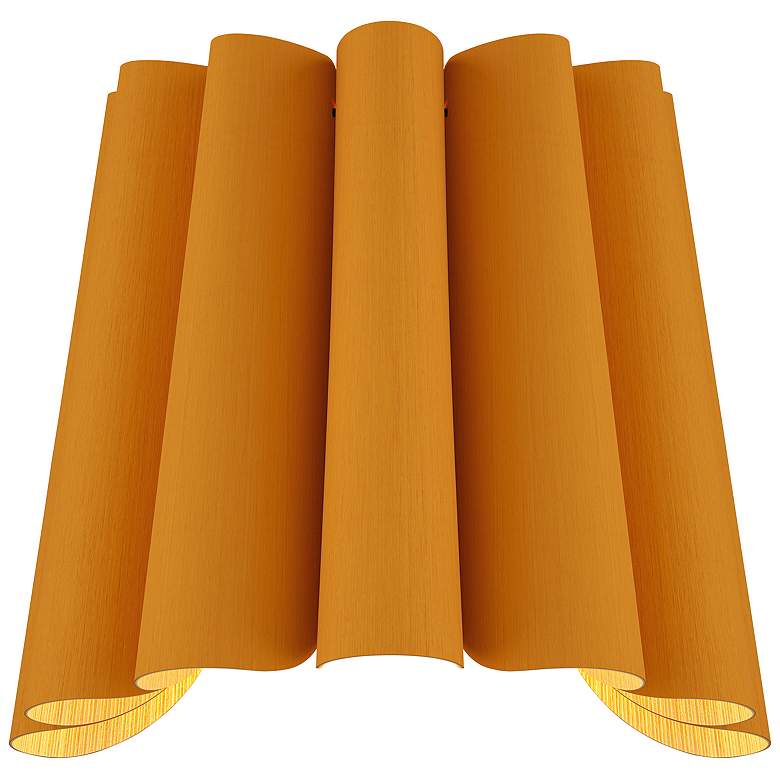 Image 1 Renata 11.75" High Ocher WEP Light Collection LED Wall Sconce