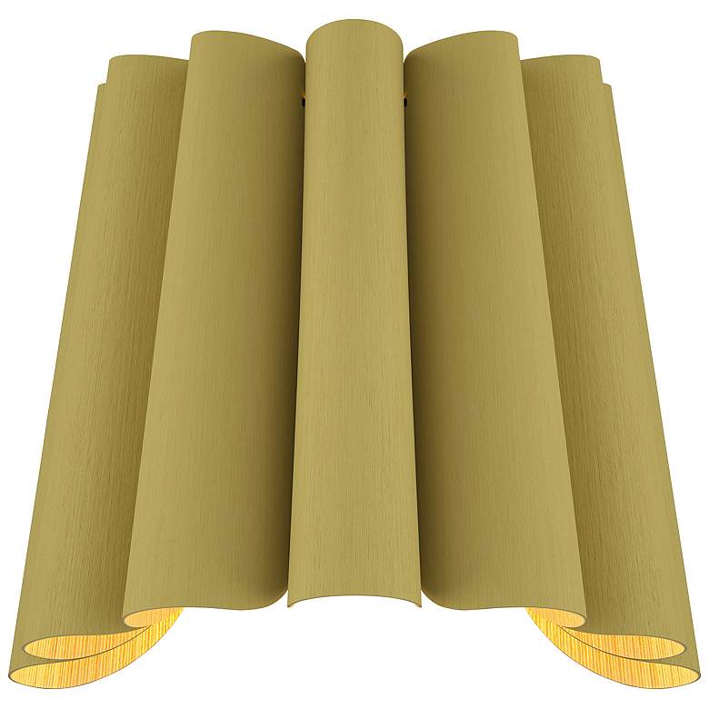 Image 1 Renata 11.75" High Pale Green WEP Light Collection LED Wall Sconce