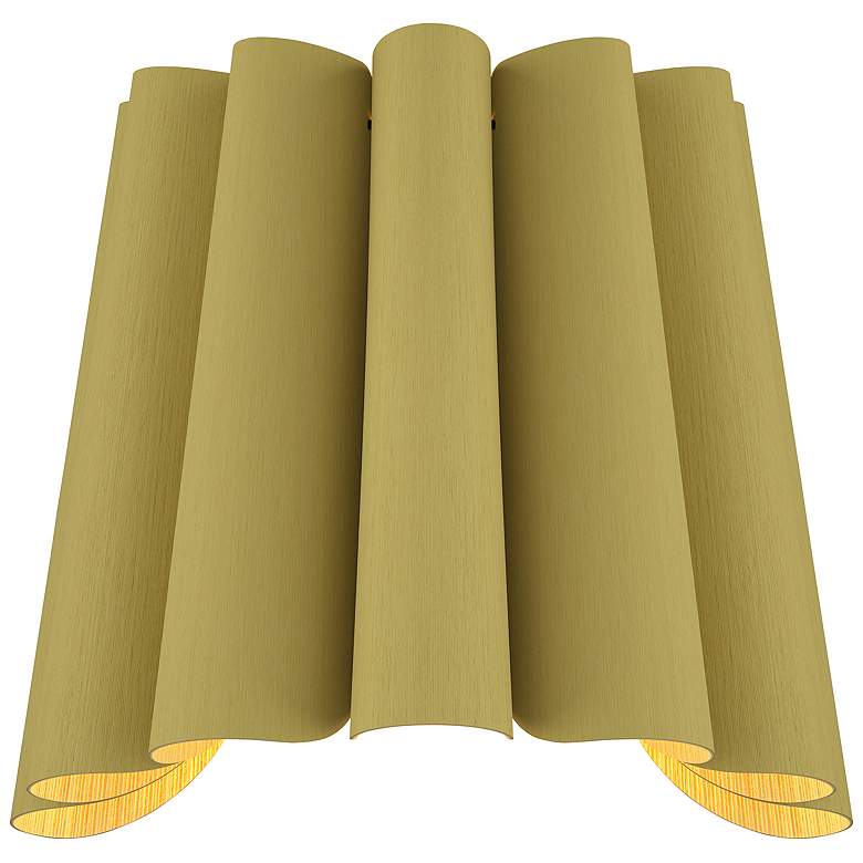 Image 1 Renata 11.75" High Pale Green WEP Light Collection Wall Sconce