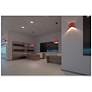 4_Renata 11.75" High Red WEP Light Collection LED Wall Sconce more views