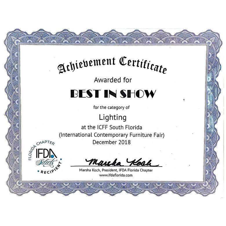 Image 5 Renata 11.75" High Red WEP Light Collection LED Wall Sconce more views