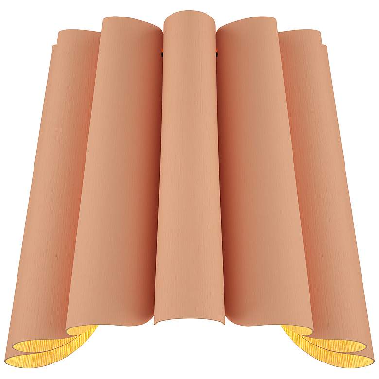 Image 1 Renata 11.75" High Rose WEP Light Collection Wall Sconce