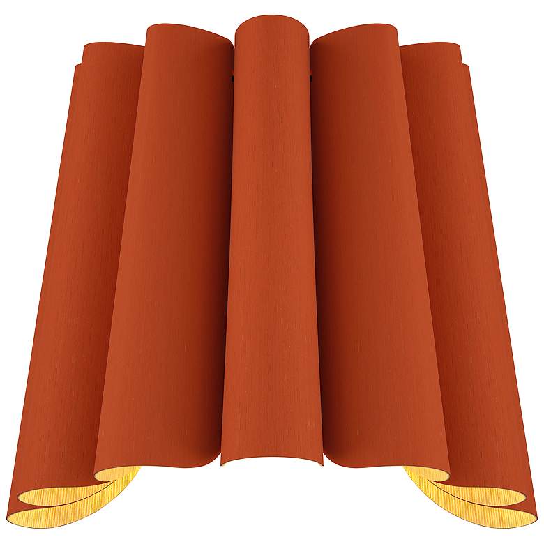 Image 1 Renata 11.75" High Terracotta WEP Light Collection LED Wall Sconce