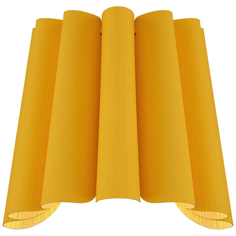 Image 1 Renata 11.75" High Yellow WEP Light Collection LED Wall Sconce