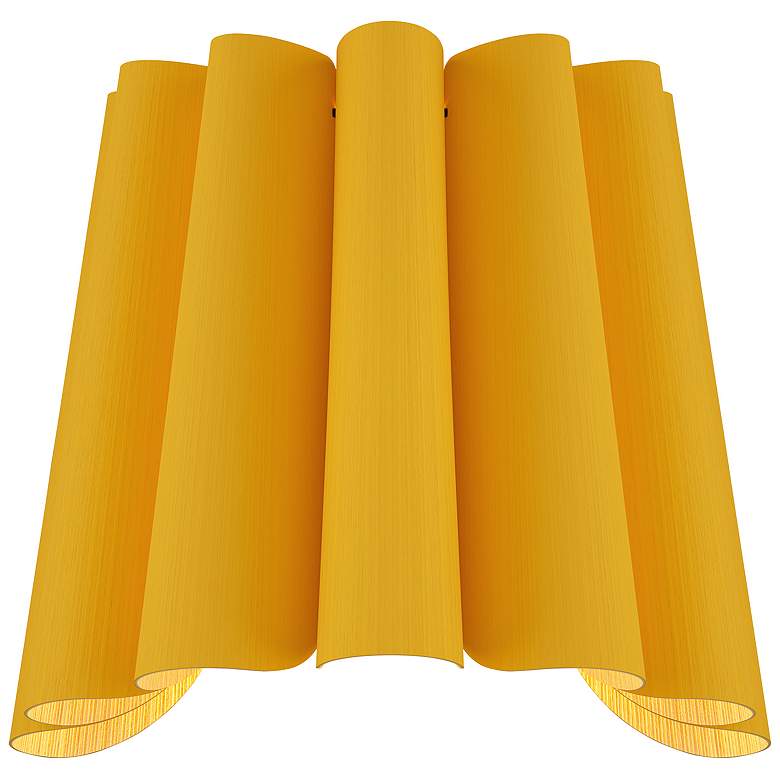 Image 1 Renata 11.75" High Yellow WEP Light Collection LED Wall Sconce