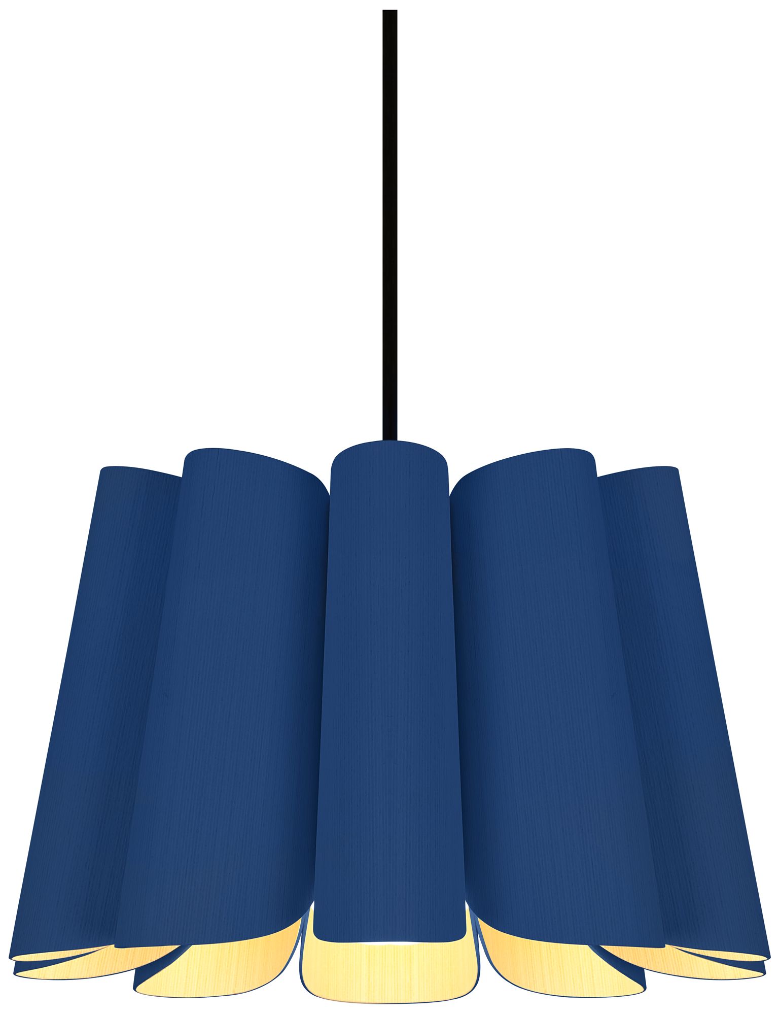 Renata 11.8" Wide Blue Pendant