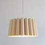 1_Renata 22" Wide Black Metal Ash Wood Pendant Light