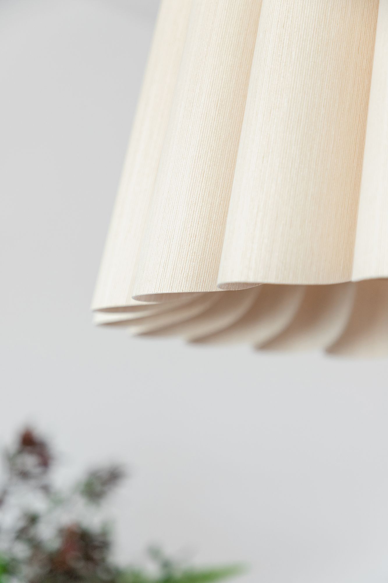 Renata 22" Wide Black Metal Ash Wood Pendant Light