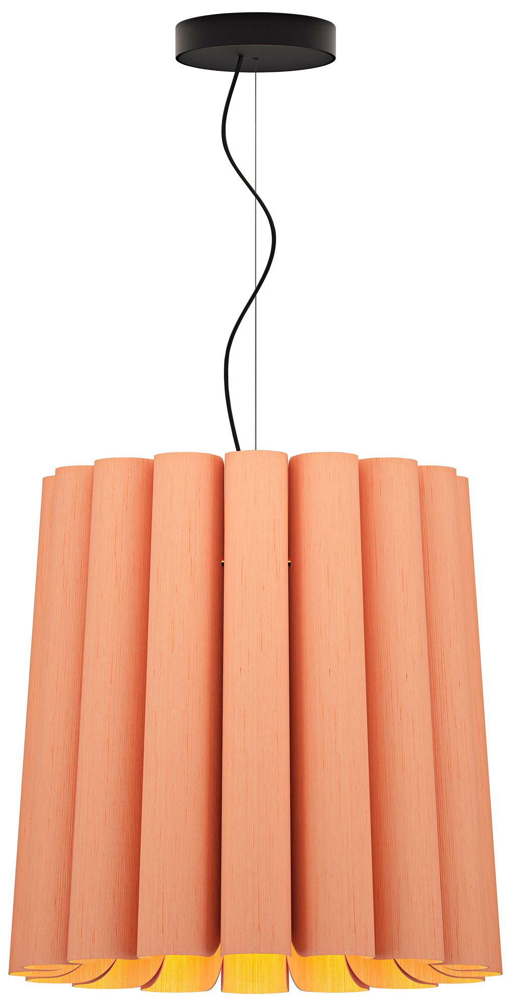Renata 22" Wide Rose Long Pendant