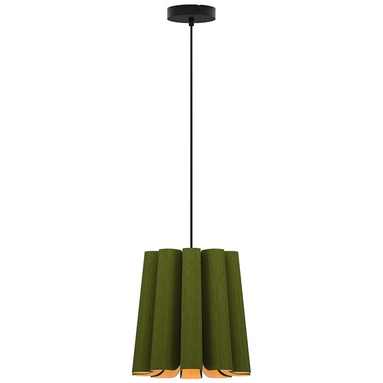 Image 1 Renata WEP Collection 11.8" Green Pendant