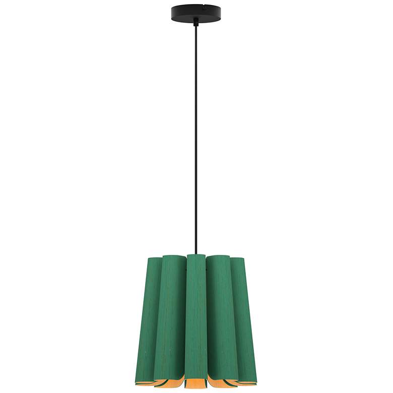 Image 1 Renata WEP Collection 11.8 inch Light Petrol Pendant