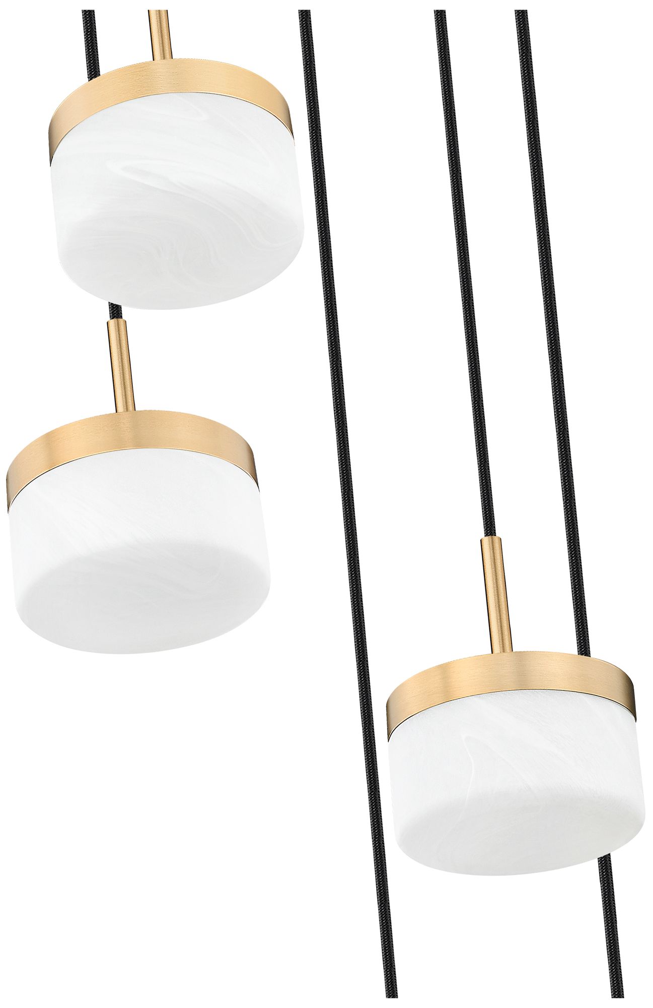 Image 6 Renaud by Z-Lite 15.75 inch Modern Gold 5 Light Chandelier more views