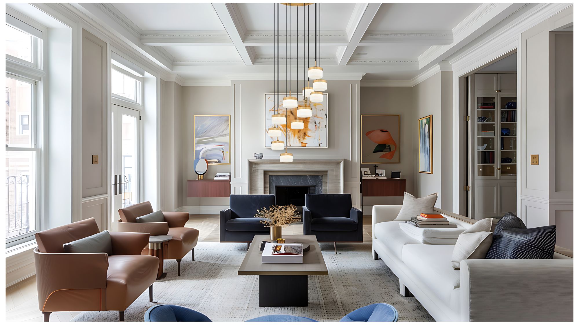 Image 3 Renaud by Z-Lite 28 inch Modern Gold 11 Light Chandelier more views