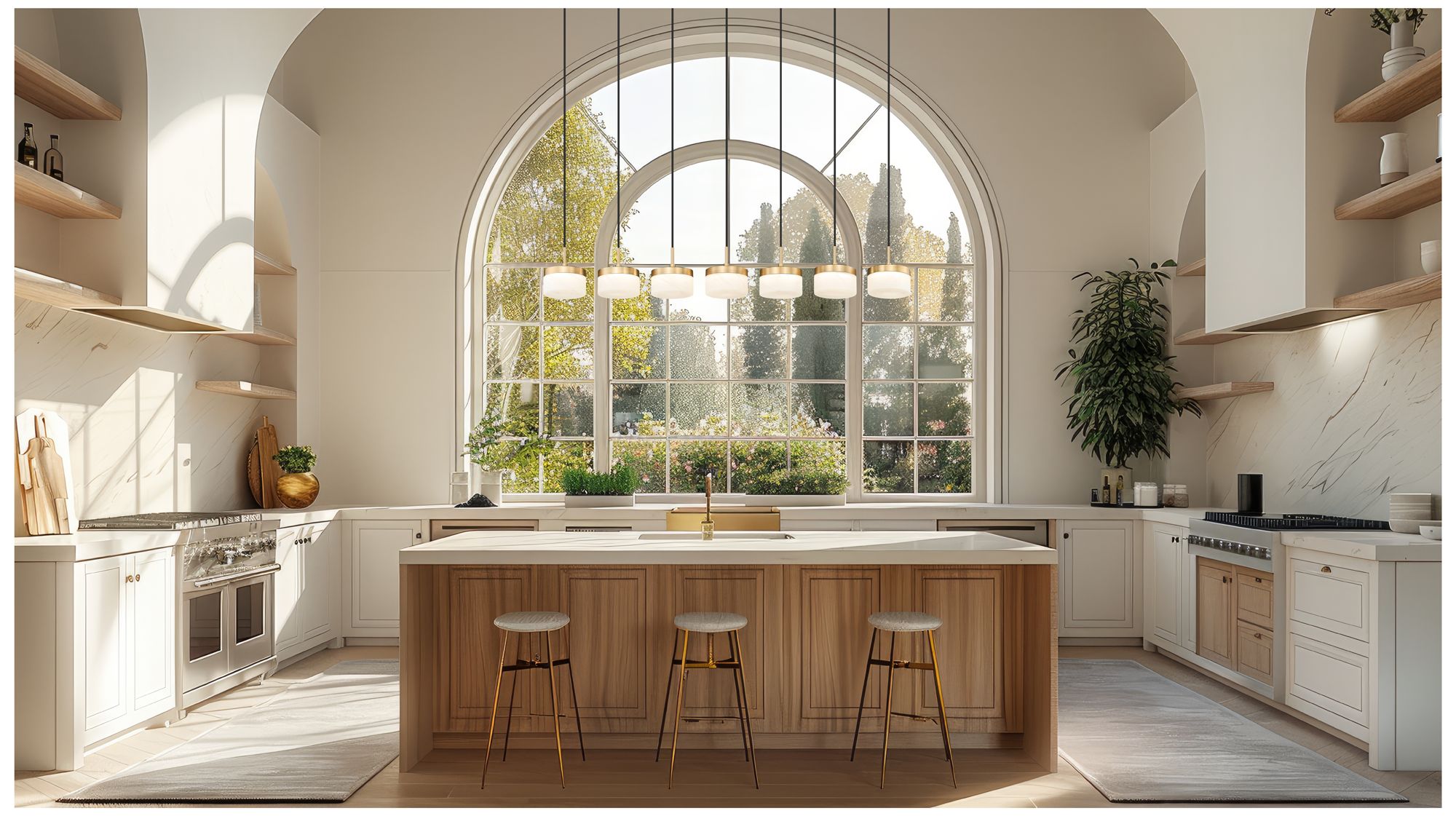 Image 2 Renaud by Z-Lite 58.75 inch Modern Gold 7 Light Linear Chandelier more views