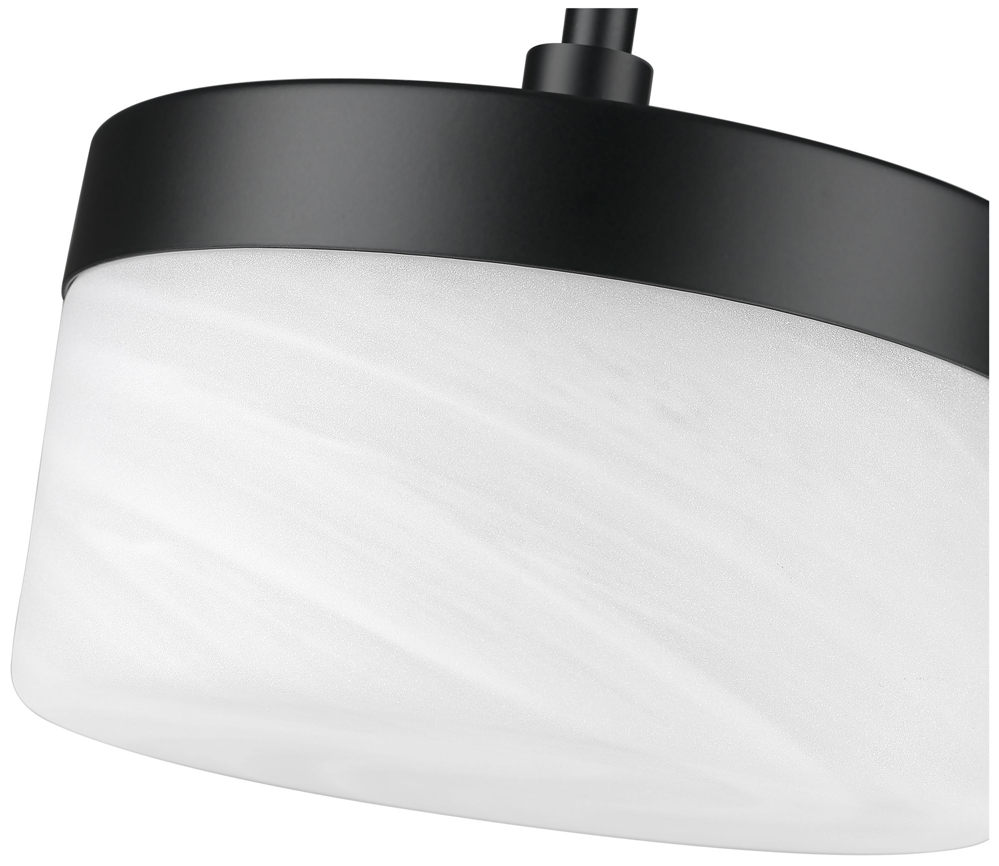 Image 6 Renaud by Z-Lite 6.75 inch Matte Black 1 Light Pendant more views