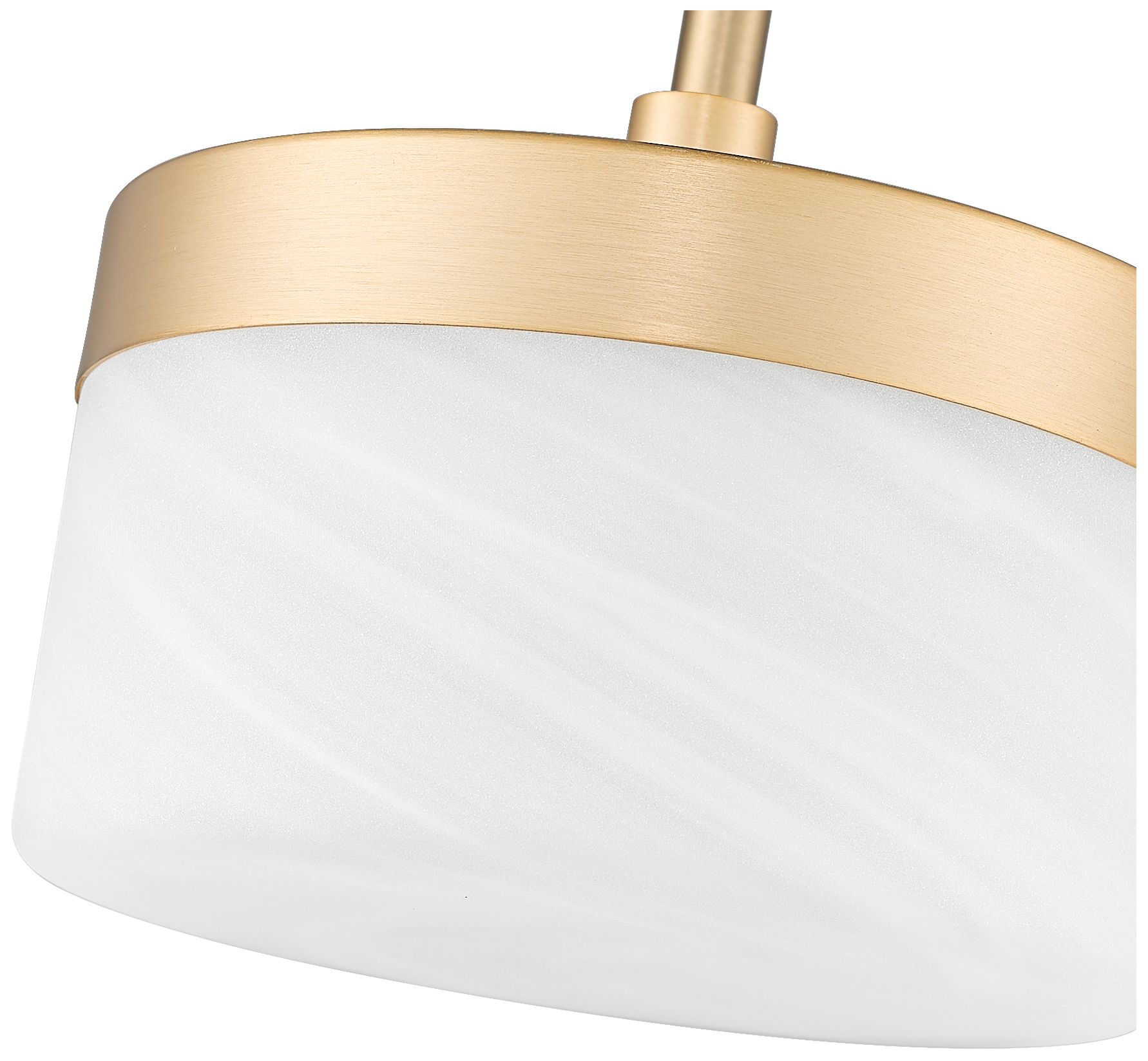 Image 6 Renaud by Z-Lite 6.75 inch Modern Gold 1 Light Pendant more views