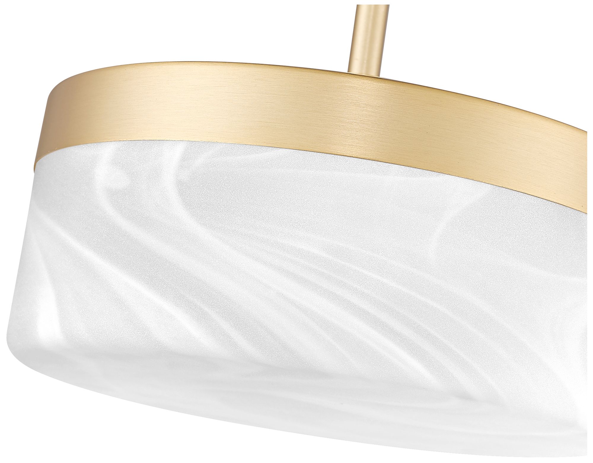 Image 6 Renaud by Z-Lite 9.25 inch Modern Gold 1 Light Pendant more views