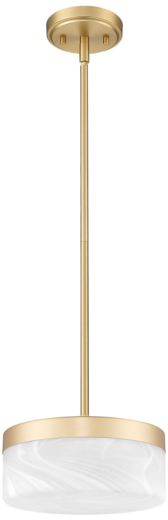 Image 7 Renaud by Z-Lite 9.25 inch Modern Gold 1 Light Pendant more views