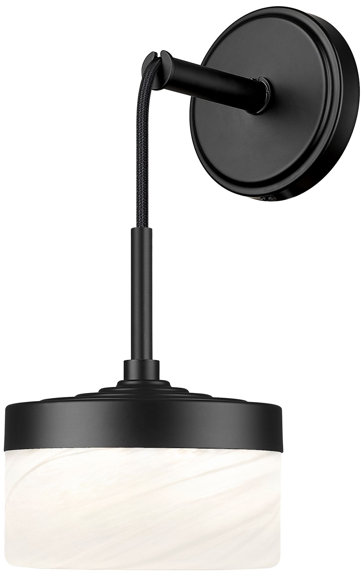 Renaud by Z-Lite Matte Black 1 Light Wall Sconce