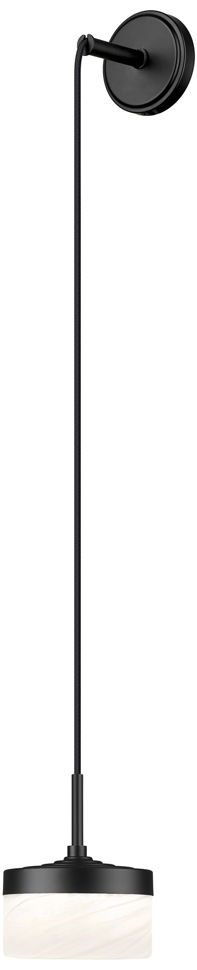 Image 5 Renaud by Z-Lite Matte Black 1 Light Wall Sconce more views