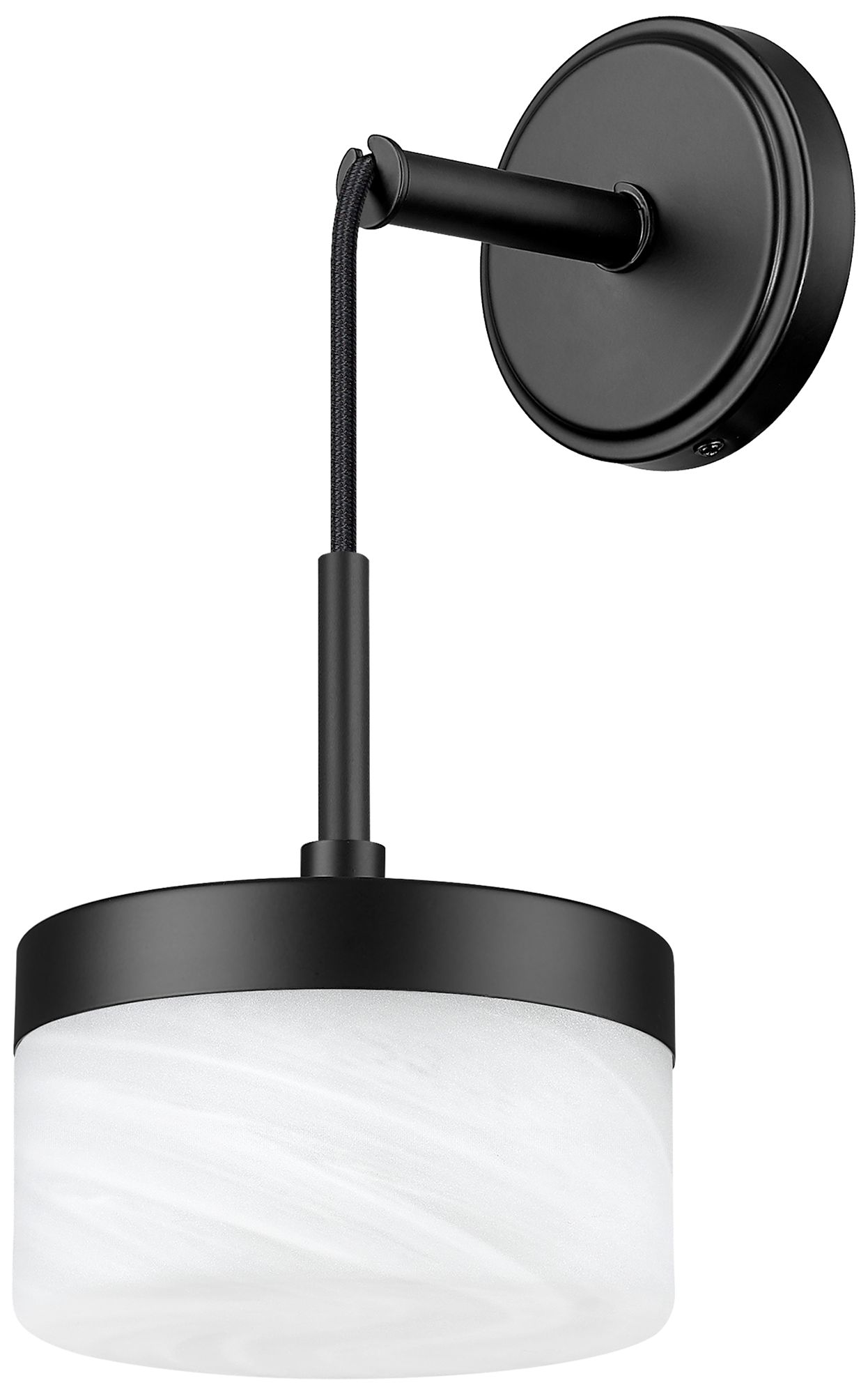 Image 7 Renaud by Z-Lite Matte Black 1 Light Wall Sconce more views