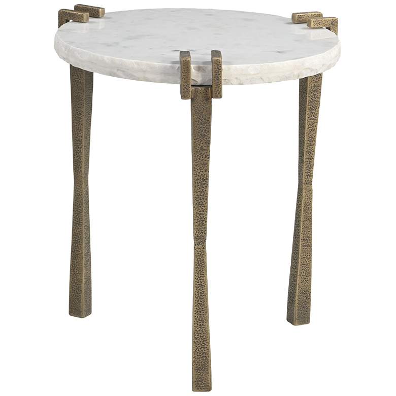 Image 1 Rench Side Table White