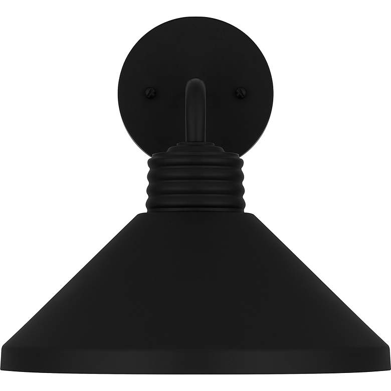 Image 3 Rencher 1-Light Matte Black Outdoor Wall Lantern more views