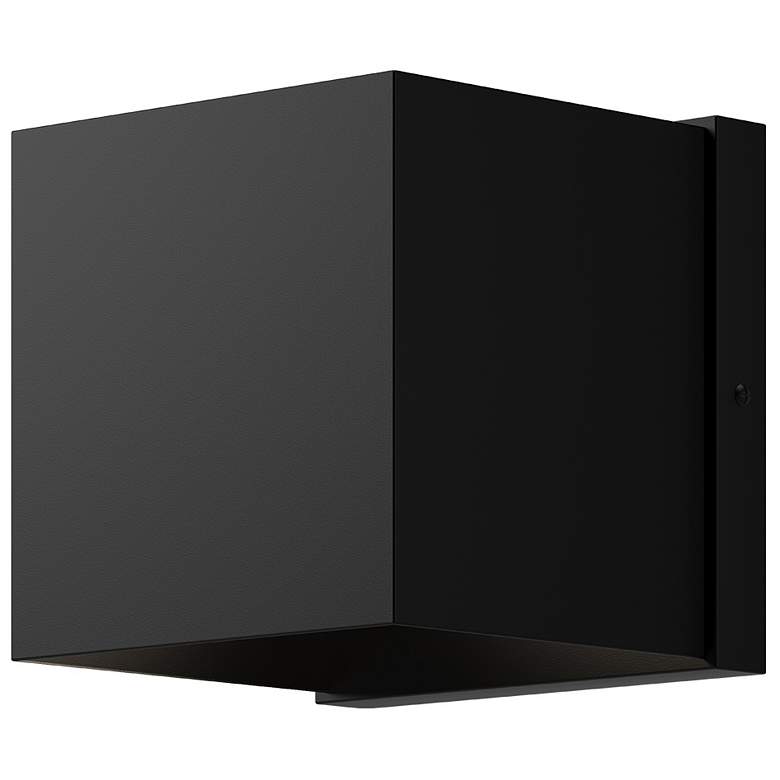 Image 1 Rene 5-in 1 Light Black Integrated LED Outdoor Wall 11W Kuzco