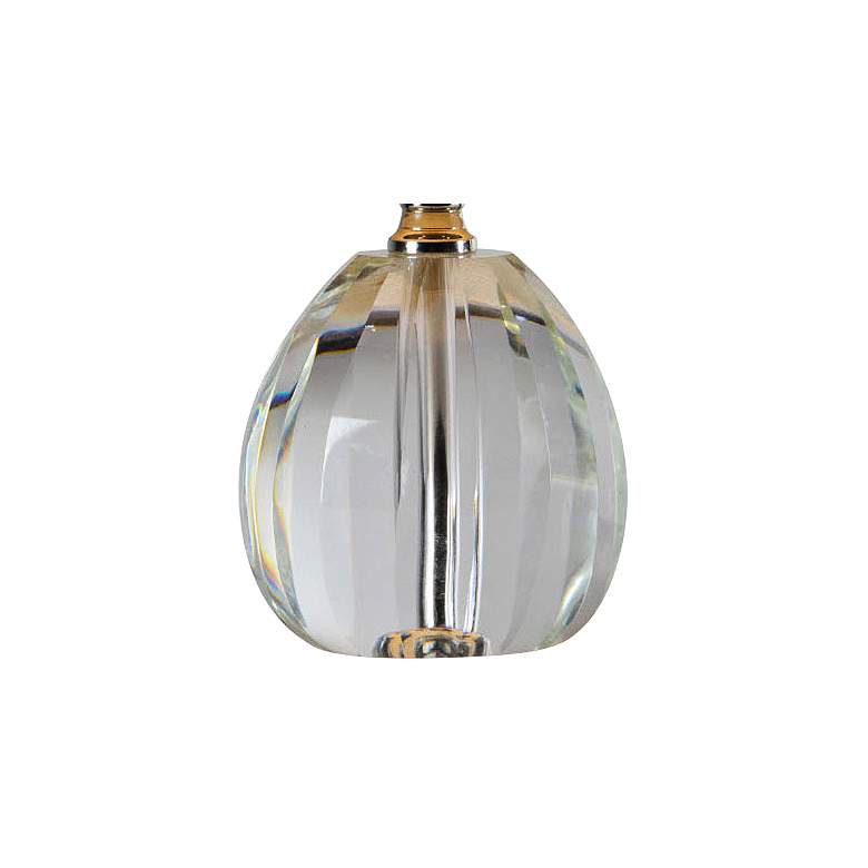 Image 2 Renee 12" High Modern Clear Crystal Accent Table Lamp more views