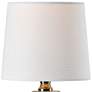 Renee 12" High Modern Clear Crystal Accent Table Lamp